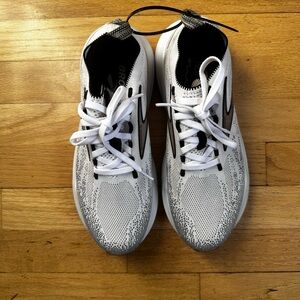 Brooks Women’s White and Gray Athletic Shoes